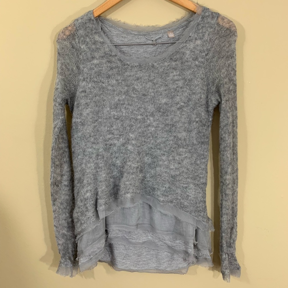 SOLD Anthropologie | Knitted Knotted Alpaca Sweate - Picture 2 of 8